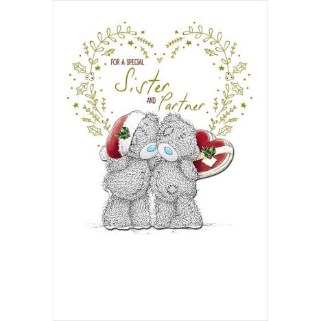 Special Sister and Partner Me to You Bear Christmas Card £3.99